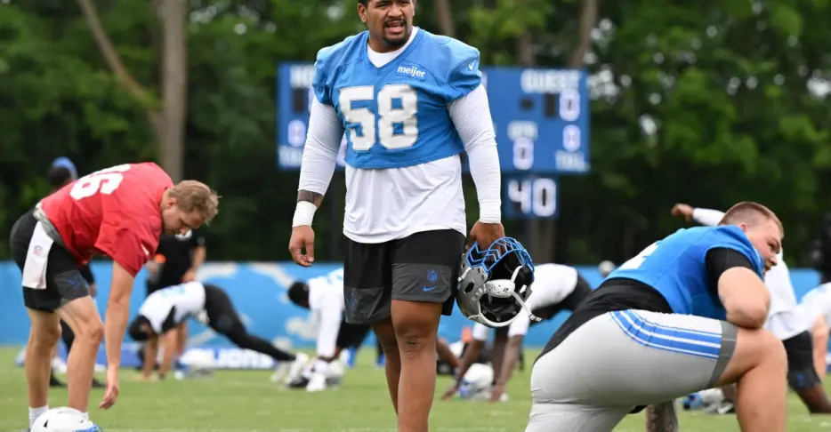 Lions Day 2 minicamp notes, observations: Penei Sewell’s leadership on display