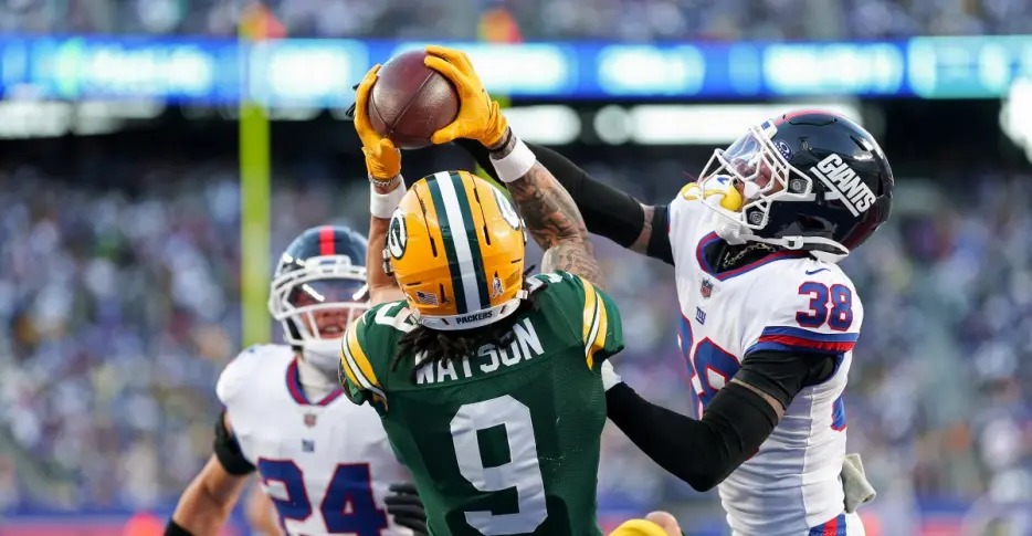 Packers Top Plays of 2025, #5: Watson elevates to take a late lead vs the Giants