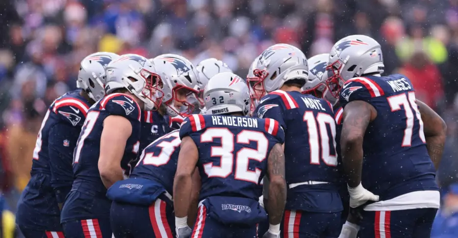 New England Patriots 2026 roster and depth chart