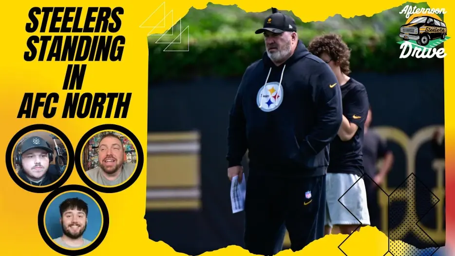 Steelers Afternoon Drive: Where Do Steelers Stack Up in AFC North?