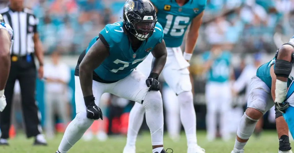 Jaguars’ Anton Harrison expected to remain at right tackle