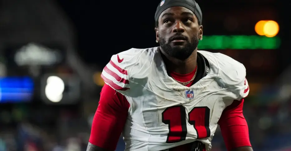 The Brandon Aiyuk saga has a new chapter—one involving a hat
