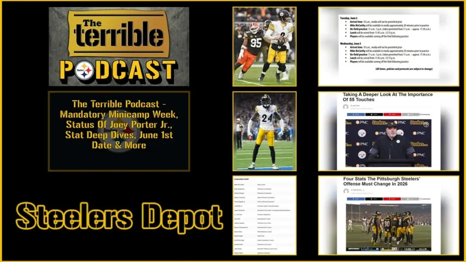 The Terrible Podcast – Mandatory Minicamp Week, Joey Porter Jr.’s Status, Stat Deep Dives, June 1 Significance &amp; More