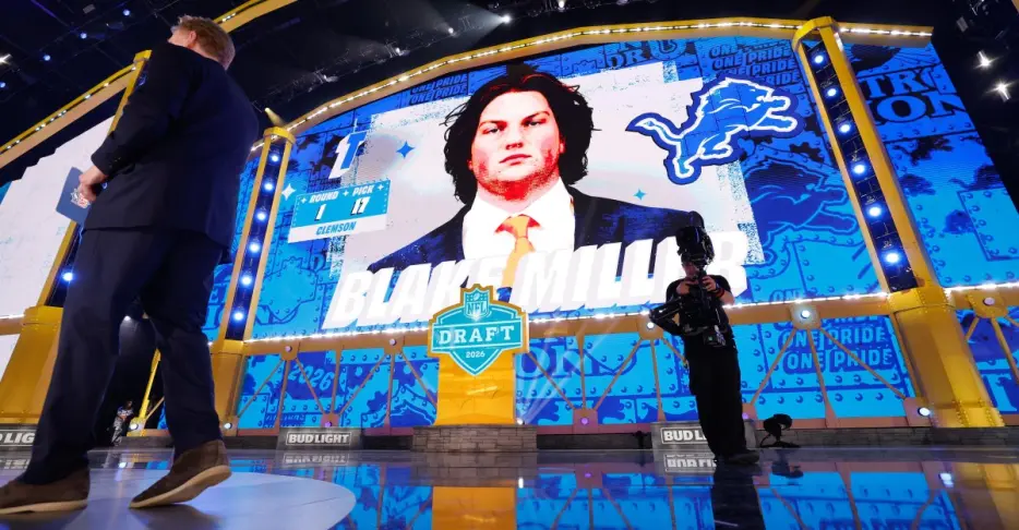 Carolina Panthers video shows they were happy Lions didn’t draft Monroe Freeling