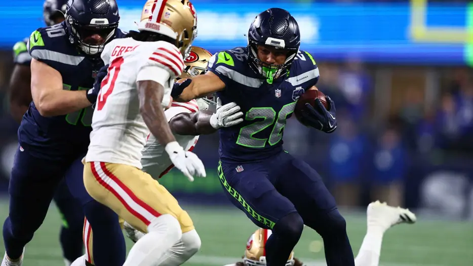 Seahawks’ Mike Macdonald leaves Week 1 door open for Zach Charbonnet injury return