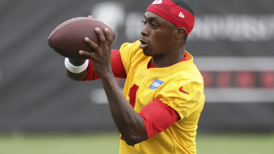 Xavier Worthy: Lessons learned rehabbing my shoulder might have been the best thing for me