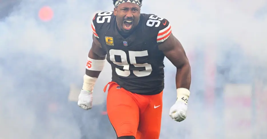 Myles Garrett voted as NFL’s best edge rusher