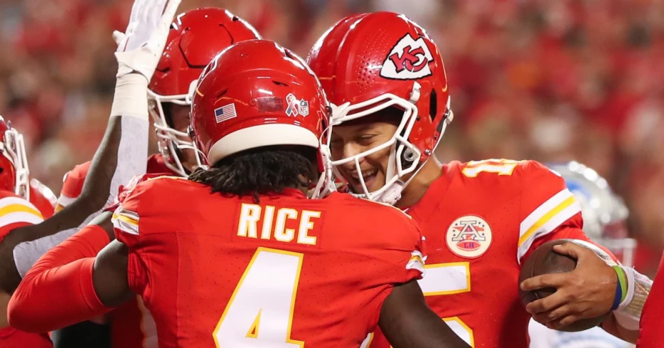 Rashee Rice appears to be back to work with Patrick Mahomes in Texas