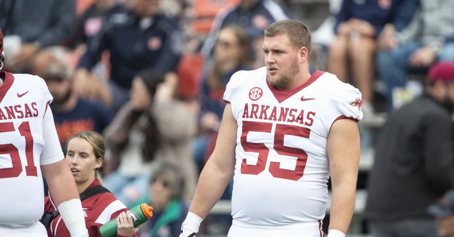 Rams draft Arkansas center Beaux Limmer with pick #217