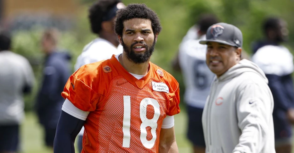 Bears Camp Recap: Watch Caleb cap the day with a 2-minute drill for a TD