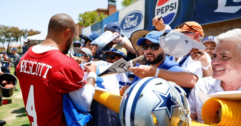 Dallas Cowboys training camp coverage from social media: Highlights from practice #2