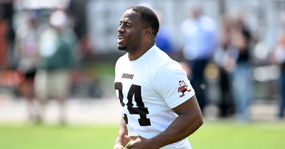 Exciting Nick Chubb update from Browns training camp on Friday
