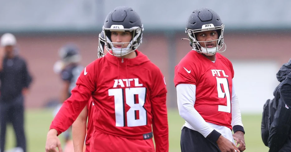 Falcons training camp 2024 Day 2 recap and notes: Kirk Cousins and Michael Penix have their way