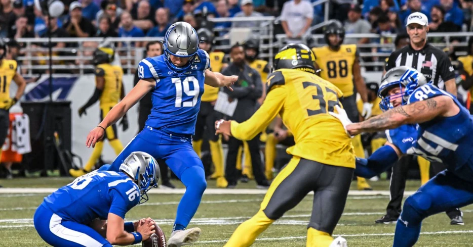 Report: Detroit Lions work out another UFL kicker
