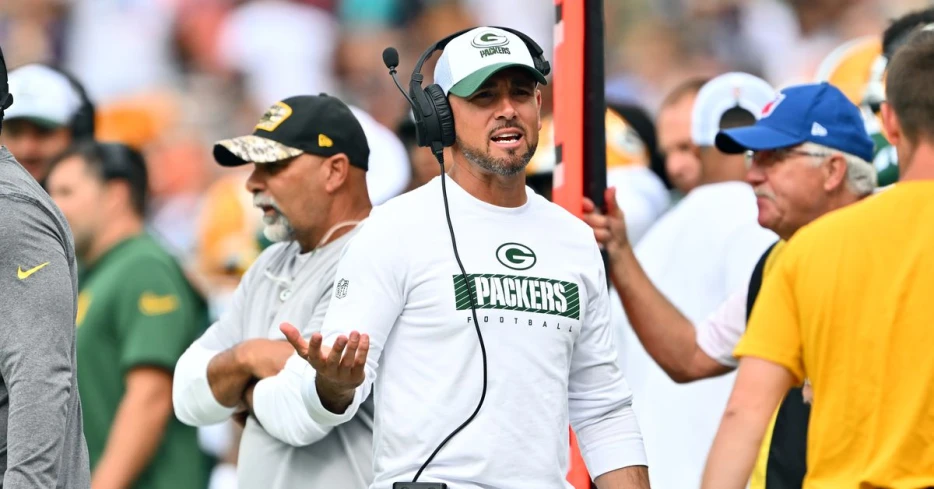 Matt LaFleur says Packers WR1 debate makes him want to “vomit”