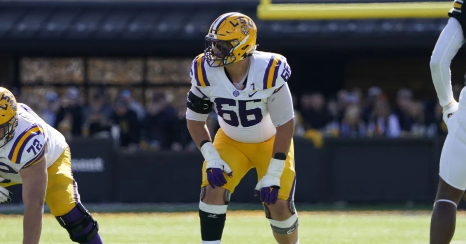 ESPN’s preseason mock draft has Saints select LSU OT Will Campbell