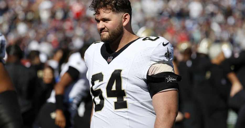 Saints OL Nick Saldiveri returns to practice