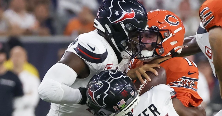 Chicago Bears Sackwatch 2024: Week 2 vs Houston Texans