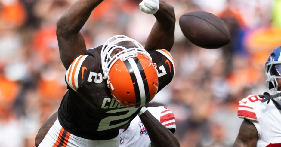 Browns practice report: 10 not participating including Amari Cooper