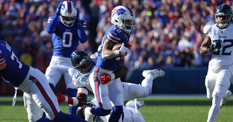 A deeper dive into Buffalo Bills’ first-half woes against Tennessee Titans in Week 8