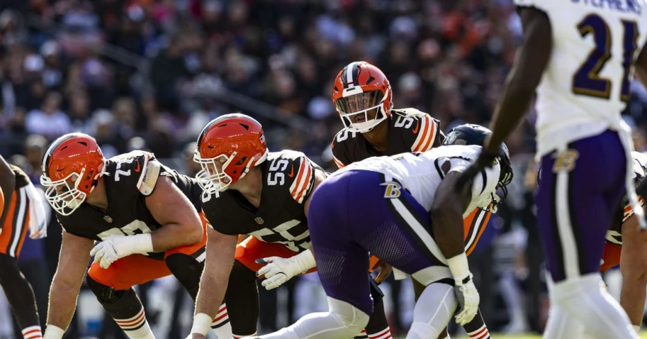 A day of firsts for the Browns as they beat the Ravens