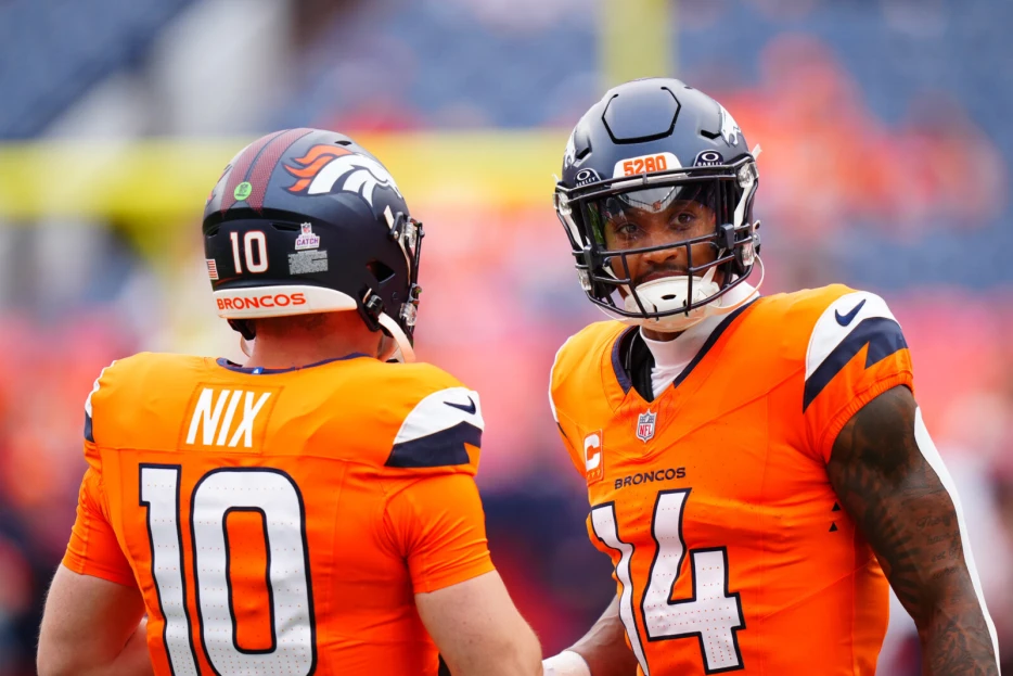 Bo Nix on Courtland Sutton’s big game: ‘I thought he came to play today’