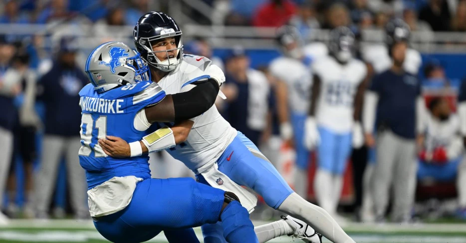 Lions vs. Titans snap counts: Detroit continues to mix, match along DL