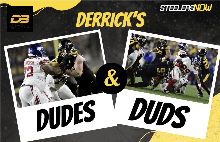 DB’s Steelers Dudes and Duds: T.J. Watt Takes Over, Run D Struggles