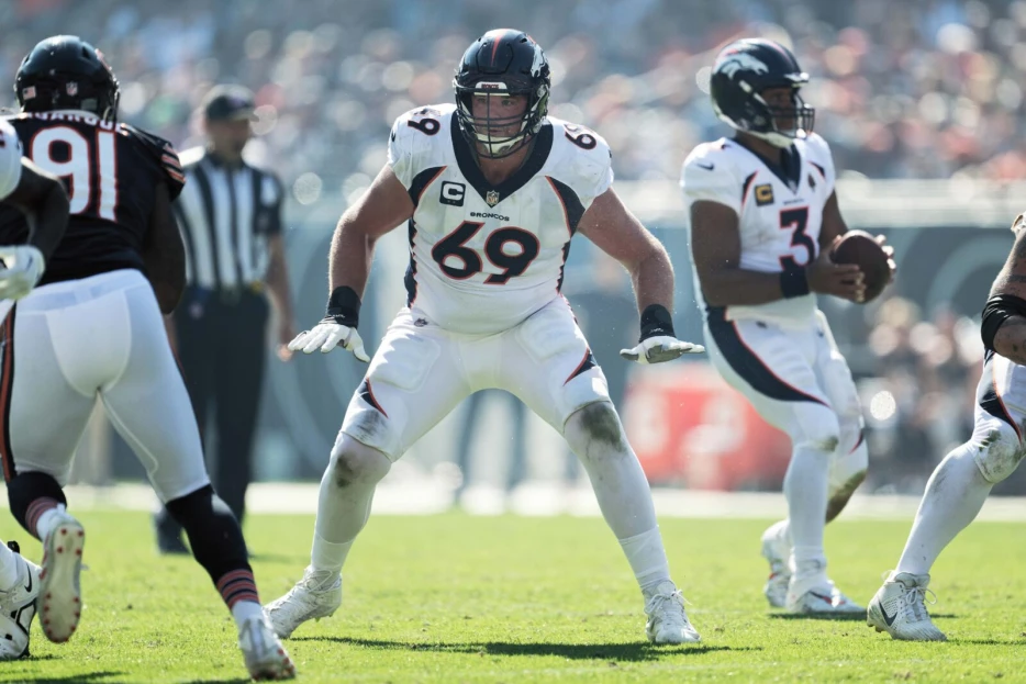 Denver Broncos offensive tackle Mike McGlinchey misses practice Wednesday