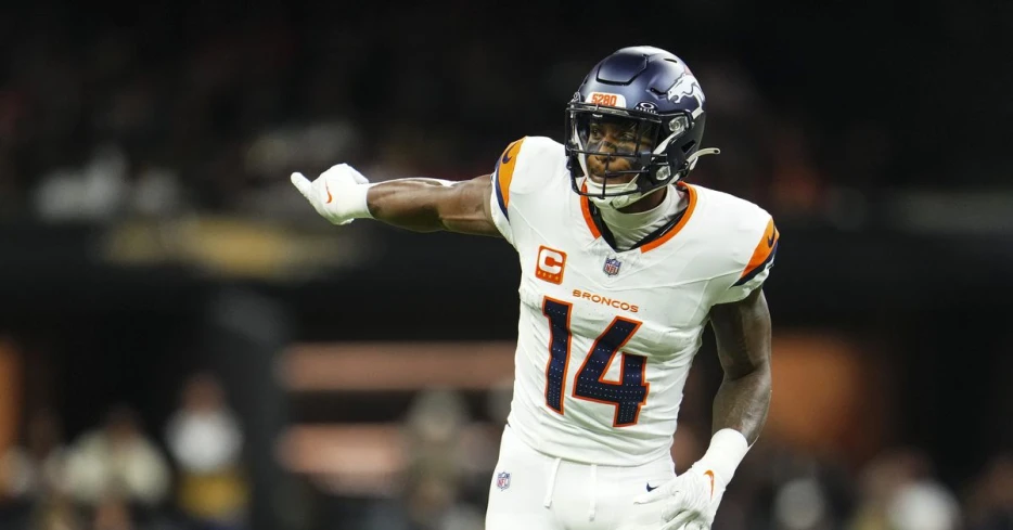 Courtland Sutton and Broncos embracing role as the underdog