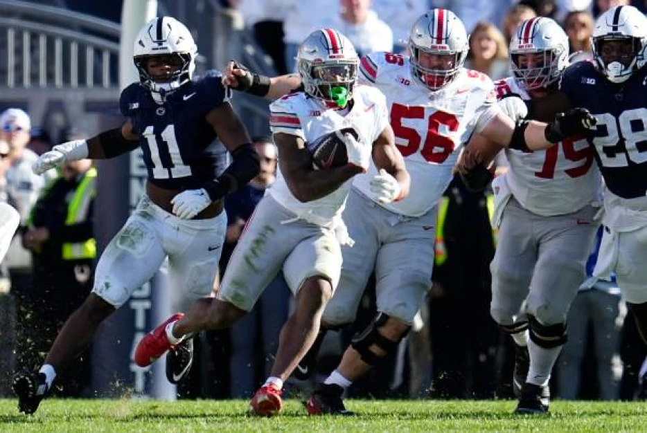 Giants sent large scouting contingent to Penn State-Ohio State