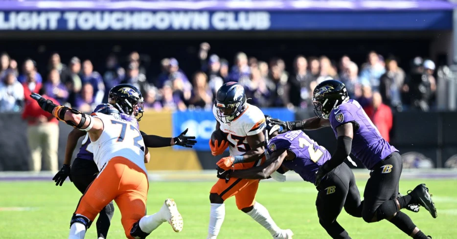 Broncos film review: Run game analysis against the Ravens