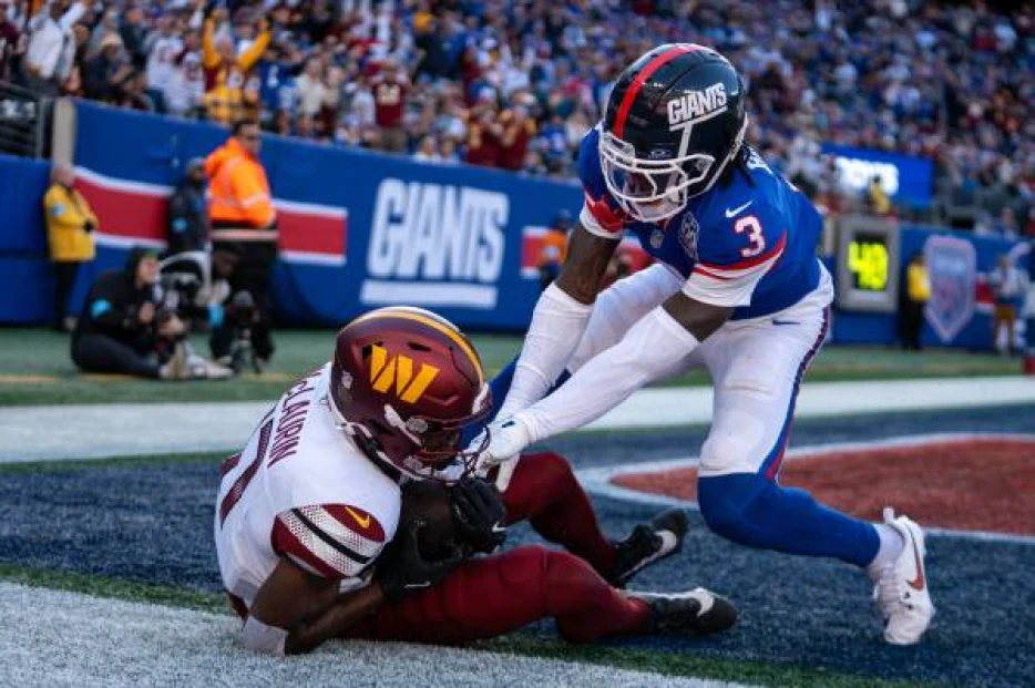 Terry McLaurin offers blunt take on Giants CB Deonte Banks