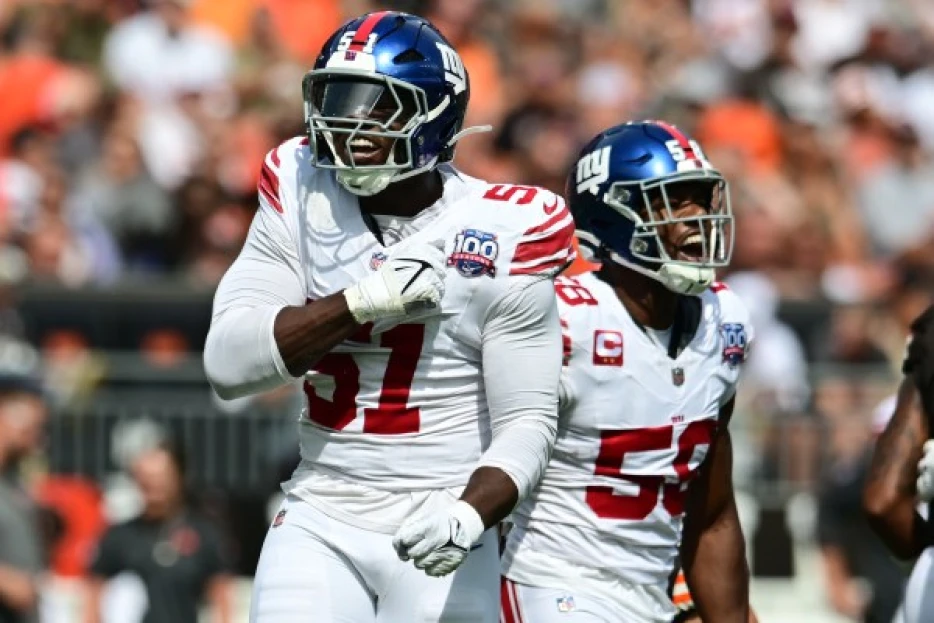 Azeez Ojulari relieved to remain with Giants