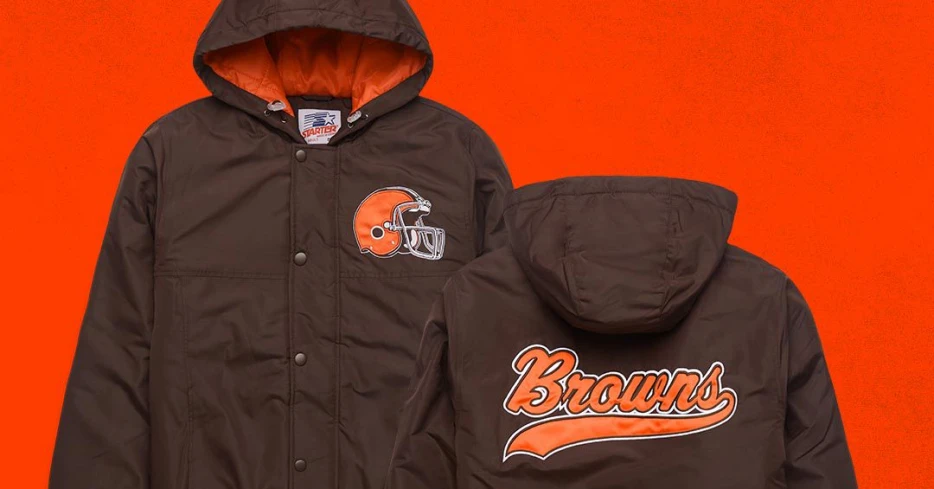 Cleveland Browns STARTER Parka jackets are now for sale at HOMAGE