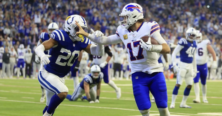 Bills at Colts Week 10 snap counts: Buffalo hits 8-2 for the first time since 1993