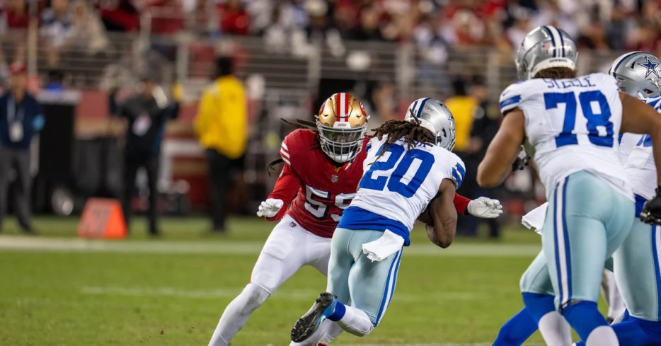 Has 49ers LB DeVondre Campbell taken a turn with his play recently?