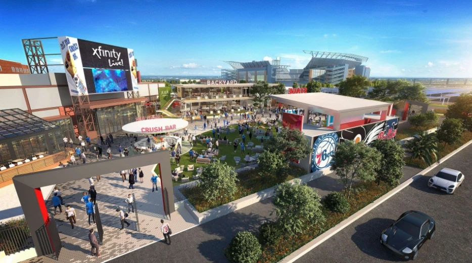 New Renderings for the Proposed Xfinity Live Upgrades