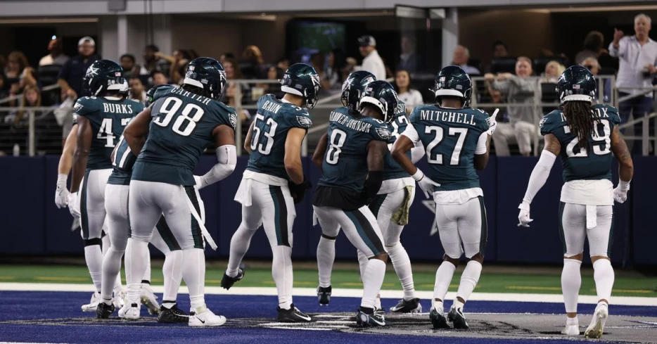 The Eagles had fun beating the Cowboys