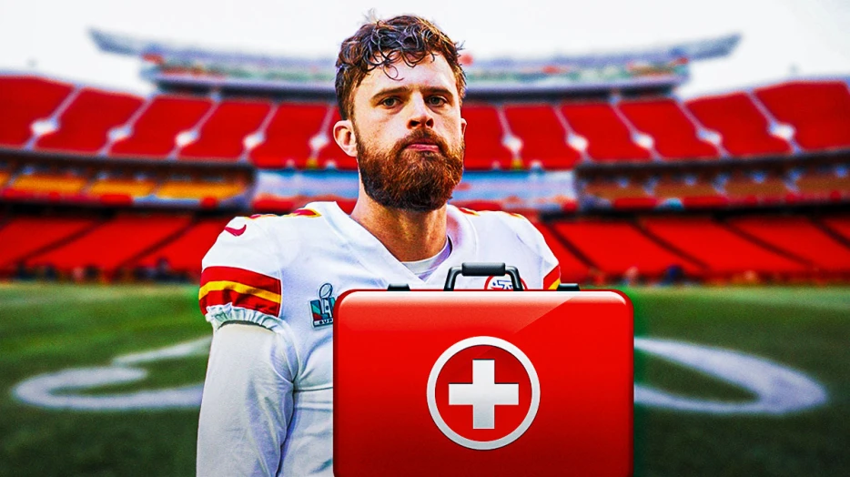 Chiefs kicker Harrison Butker’s immediate reaction after undergoing knee surgery