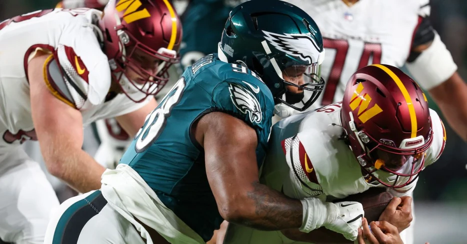 Eagles-Commanders snap counts: Jalen Carter made his impact felt while playing the entire game