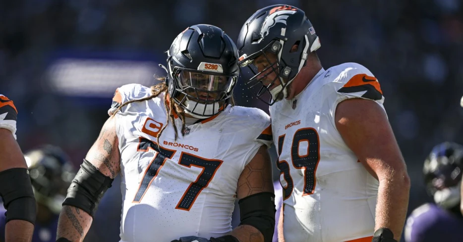 The Broncos’ offensive line continues to earn high praise