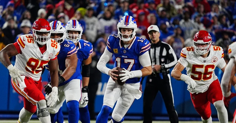 Bills vs. Chiefs Week 11 snap counts: Josh Allen is one of one