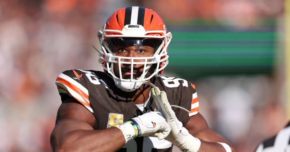 Myles Garrett takes jab at T.J. Watt