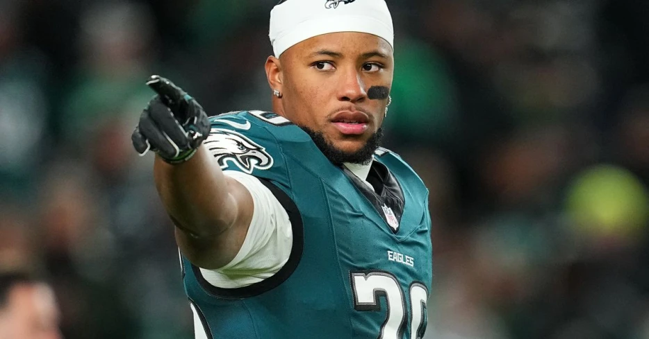 The Linc - Saquon Barkley leads the NFL in being tackled at the 1- or 2-yard line