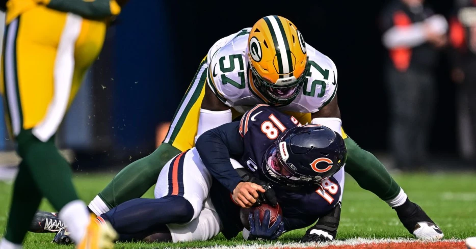 Chicago Bears Sackwatch 2024: Week 11 vs Green Bay Packers