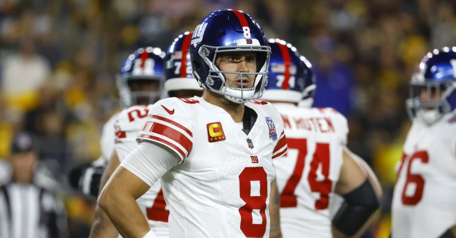 Giants bench struggling QB Daniel Jones ahead of Thanksgiving in Dallas