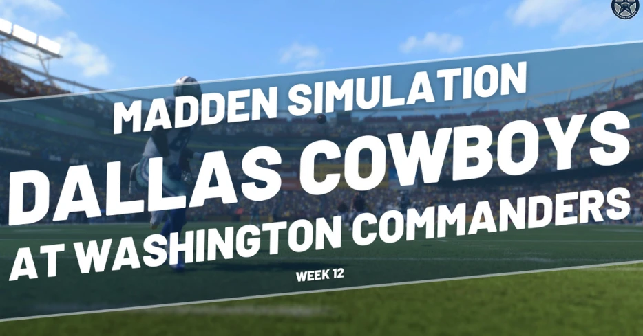 Cowboys Madden simulation calls for close win against Commanders