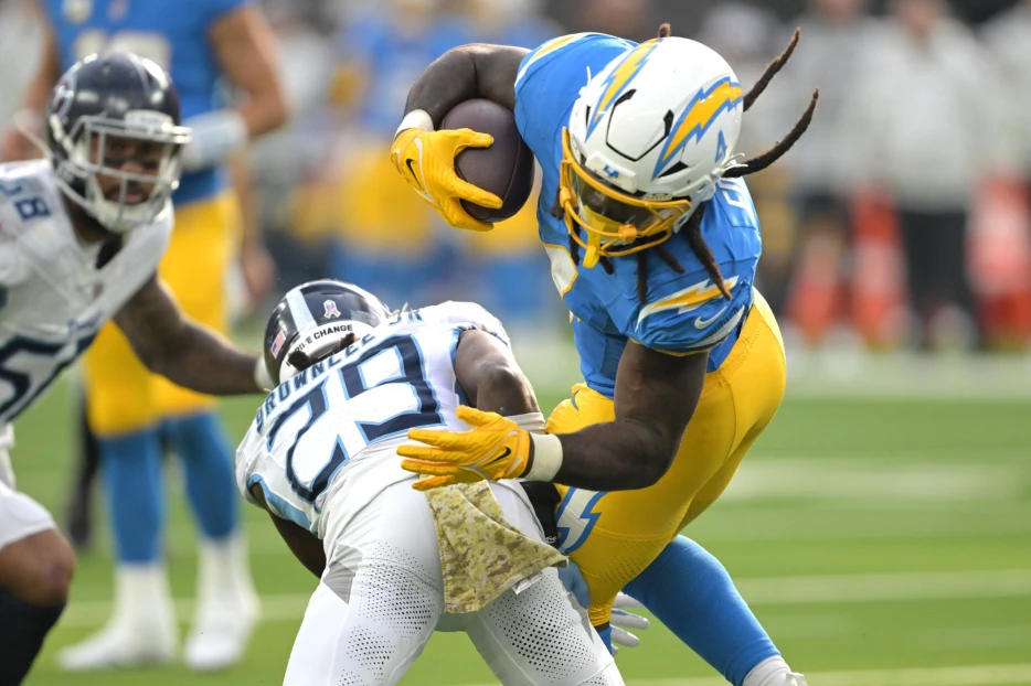 Gus Edwards Fantasy Hub: Week 12 Injury Update, Start/Sit Advice, Projections, and More