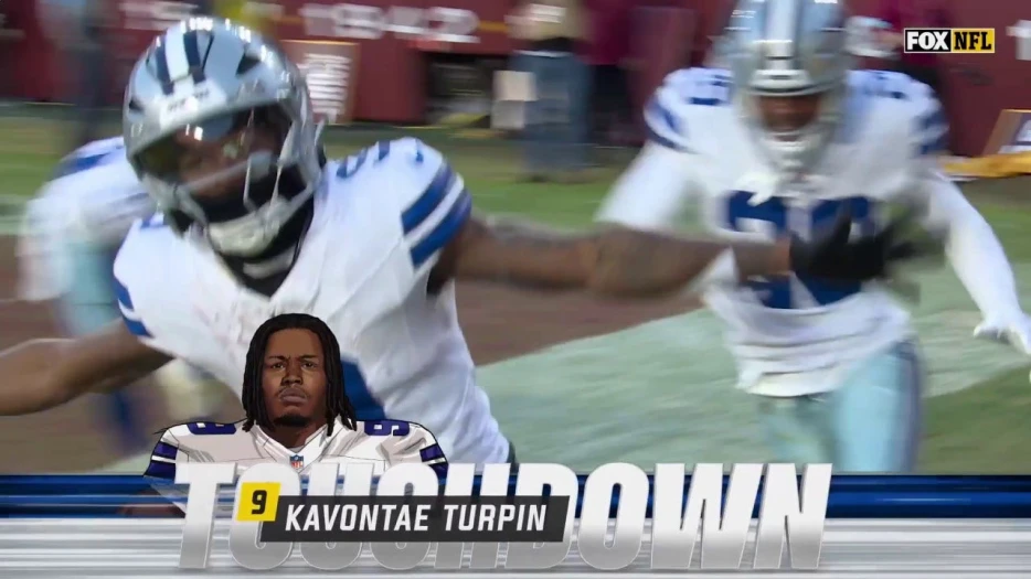 Kavontae Turpin returns a punt 99 YARDS to the house as Cowboys extends lead over Commanders